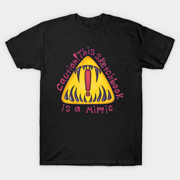 Sketchbook Mimic Label T-Shirt by Sketchyleigh
